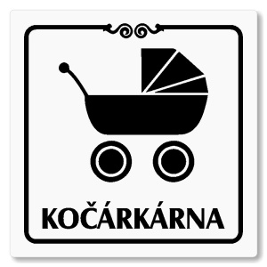 Kočárkárna, 148x148mm, bílá, Texas